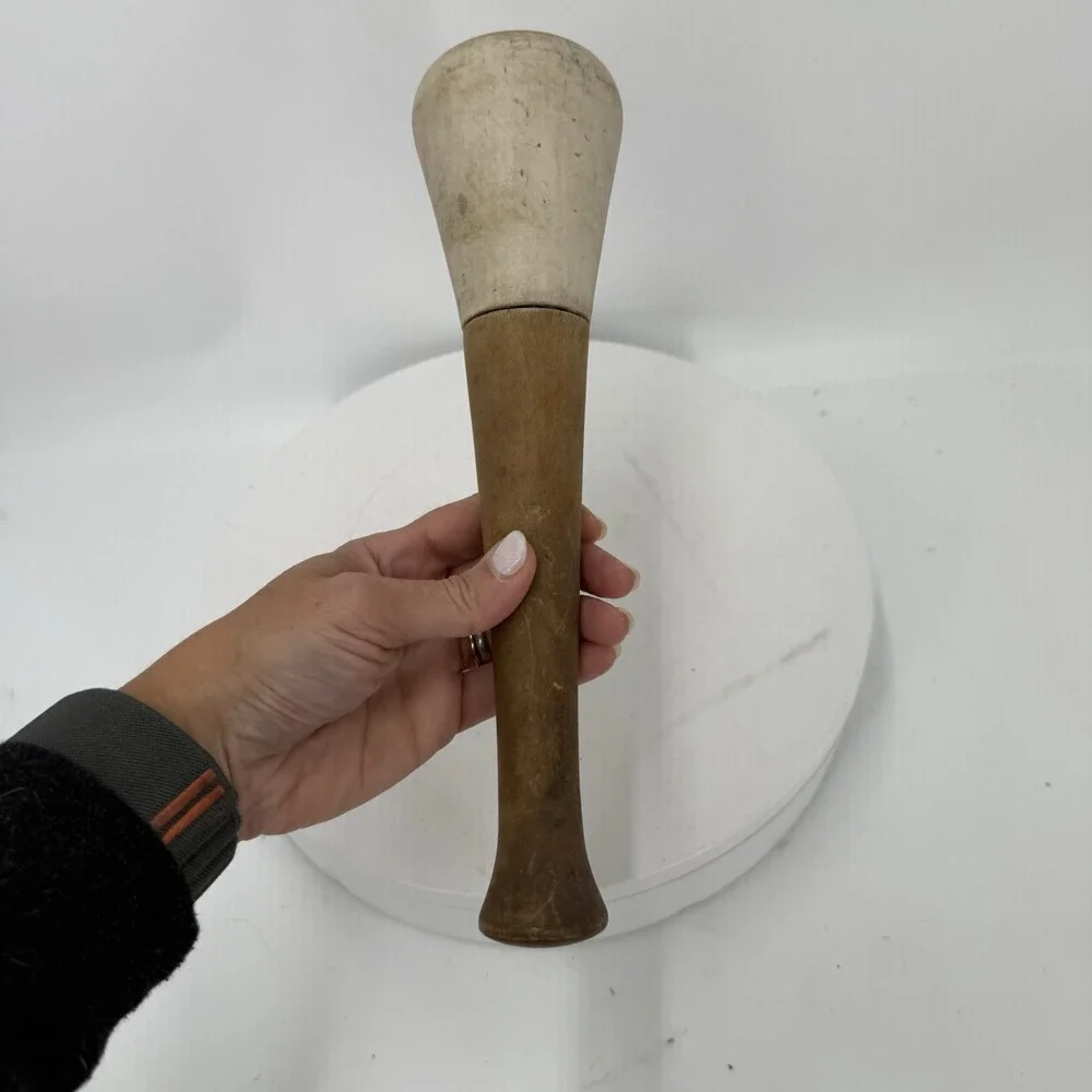 Vtg Large Apothecary Pestle 10.5